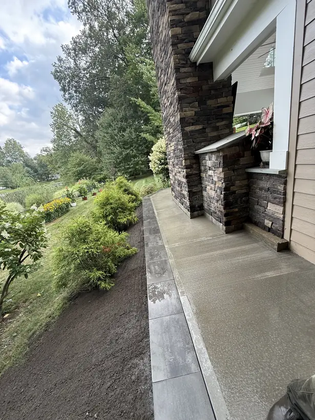 Concrete work by White Oak Landscaping and Stoneworks, Dutchess County NY