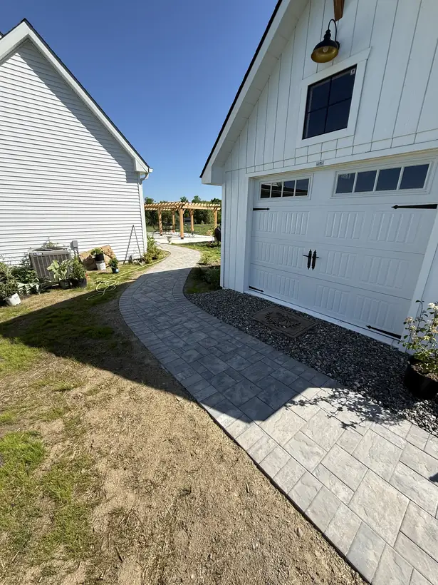 Paver and stone hardscape work by White Oak Landscaping and Stoneworks, Dutchess County NY