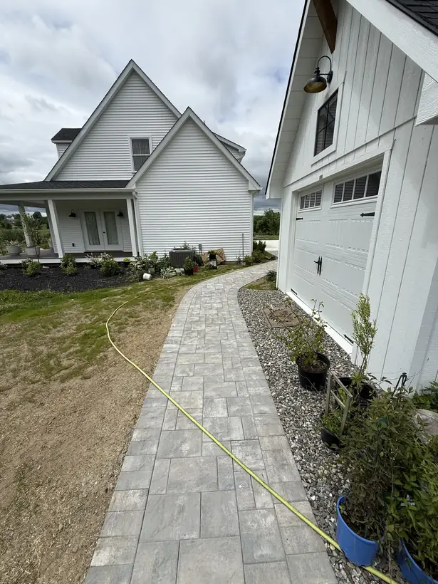 Paver and stone hardscape work by White Oak Landscaping and Stoneworks, Dutchess County NY