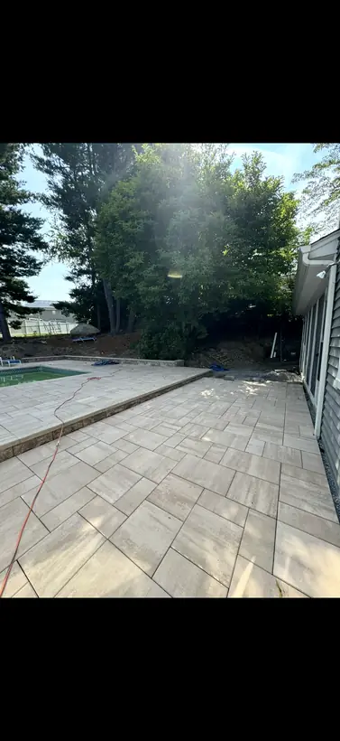 Paver and stone hardscape work by White Oak Landscaping and Stoneworks, Dutchess County NY