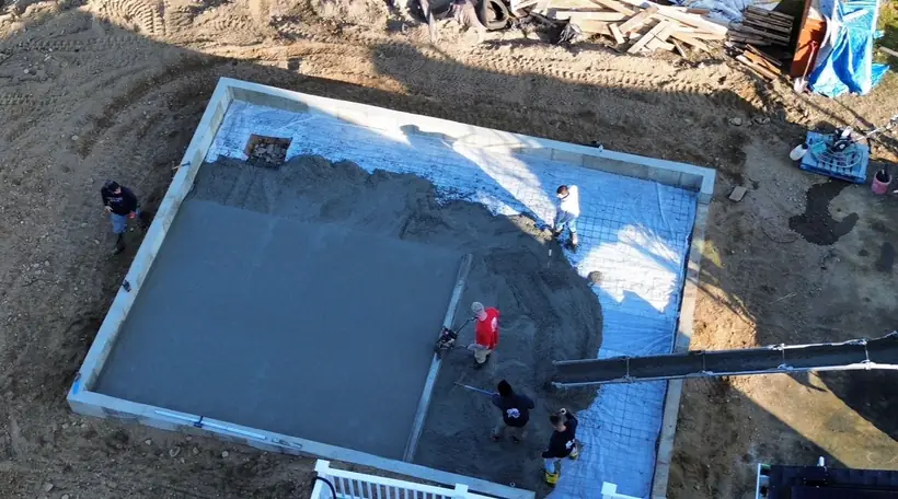 Concrete work by White Oak Landscaping and Stoneworks, Dutchess County NY