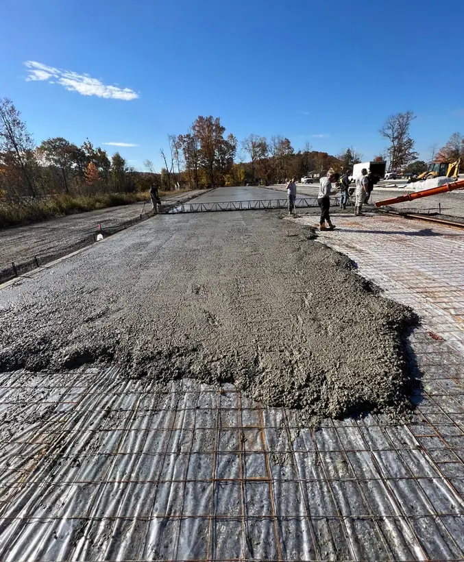 Concrete work by White Oak Landscaping and Stoneworks, Dutchess County NY