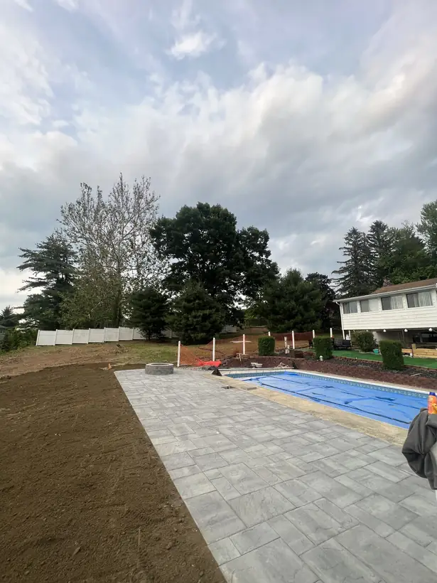 Paver and stone hardscape work by White Oak Landscaping and Stoneworks, Dutchess County NY