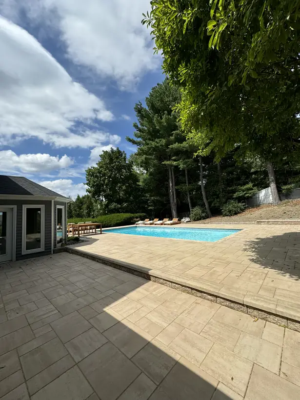 Paver and stone hardscape work by White Oak Landscaping and Stoneworks, Dutchess County NY