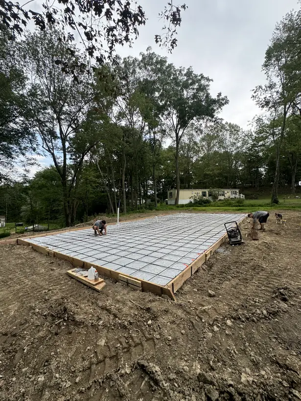 Concrete work by White Oak Landscaping and Stoneworks, Dutchess County NY