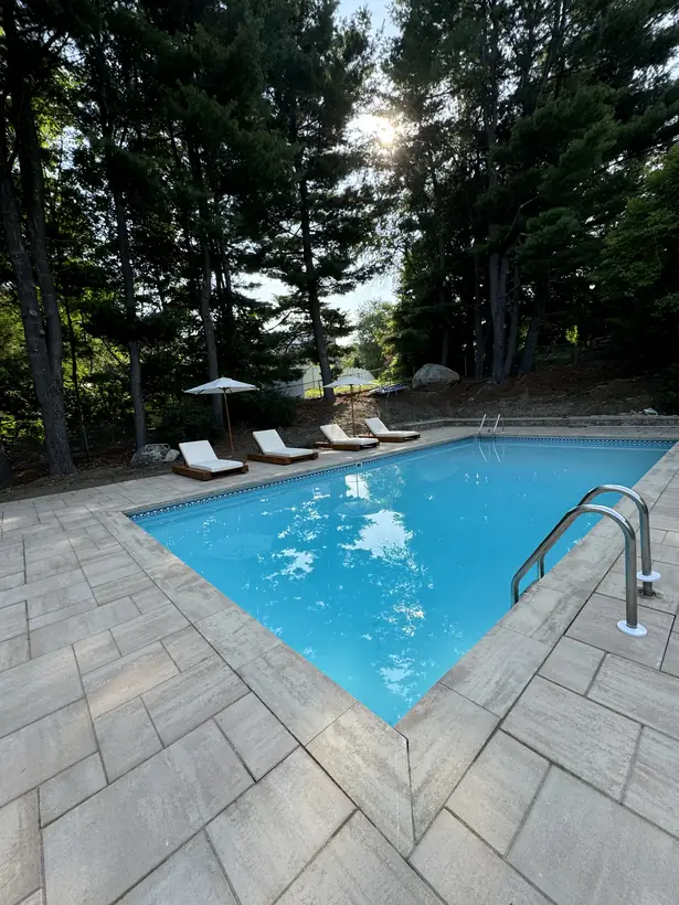 Paver and stone hardscape work by White Oak Landscaping and Stoneworks, Dutchess County NY