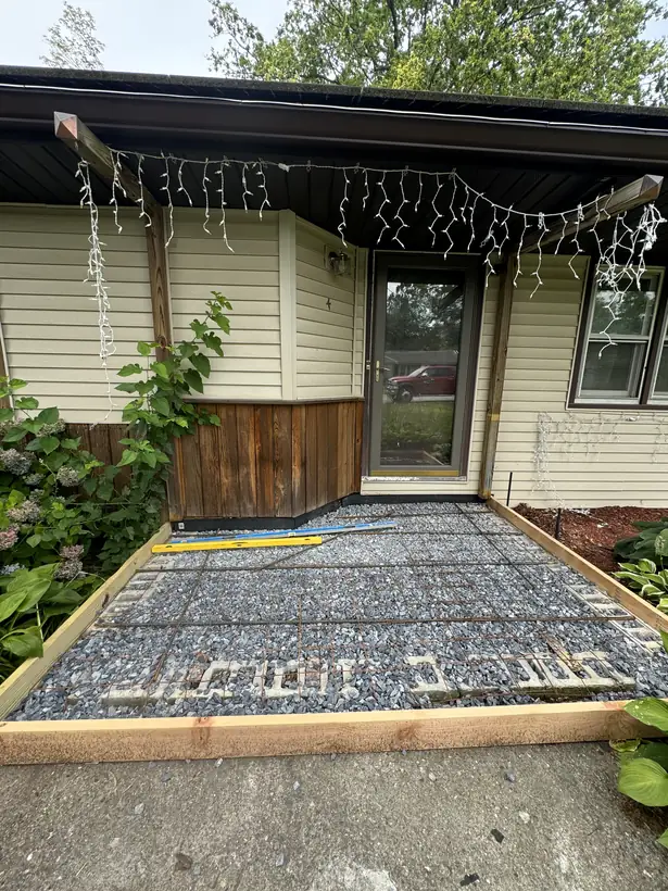Concrete work by White Oak Landscaping and Stoneworks, Dutchess County NY