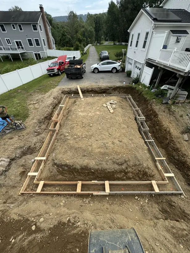 Concrete work by White Oak Landscaping and Stoneworks, Dutchess County NY