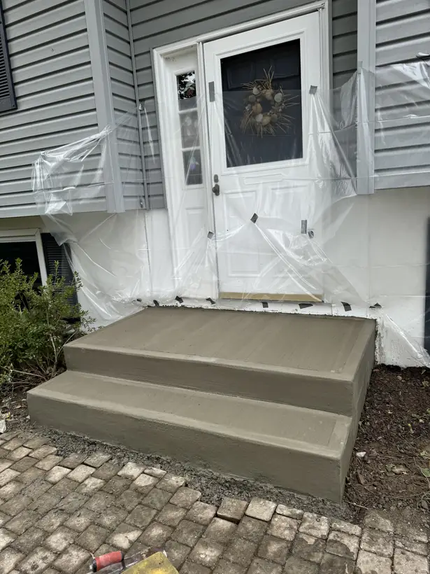 Concrete work by White Oak Landscaping and Stoneworks, Dutchess County NY