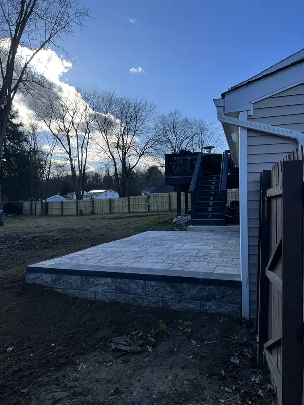 Paver and stone hardscape work by White Oak Landscaping and Stoneworks, Dutchess County NY