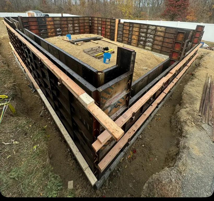 Concrete work by White Oak Landscaping and Stoneworks, Dutchess County NY