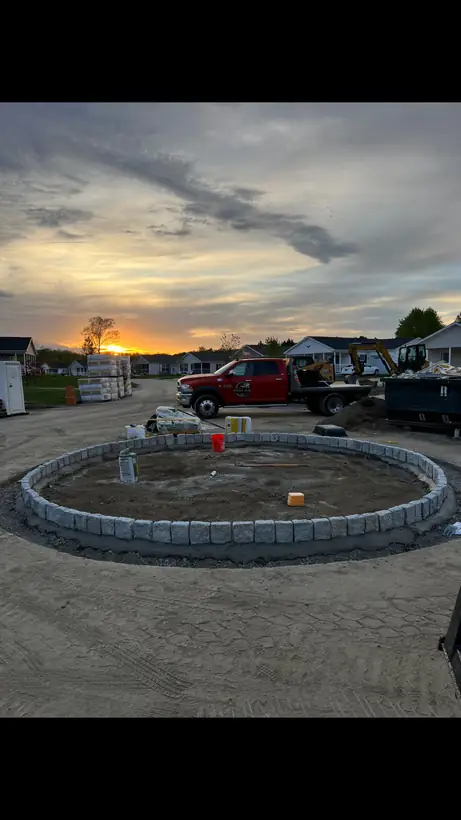 Paver and stone hardscape work by White Oak Landscaping and Stoneworks, Dutchess County NY