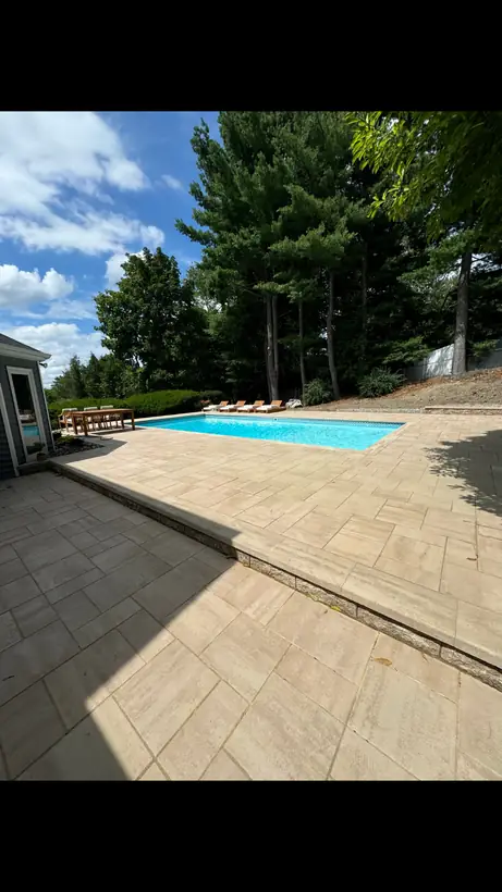Paver and stone hardscape work by White Oak Landscaping and Stoneworks, Dutchess County NY