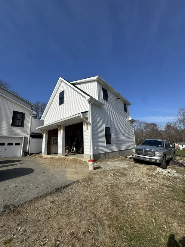 Garage and metal building project by White Oak Landscaping and Stoneworks, Dutchess County NY